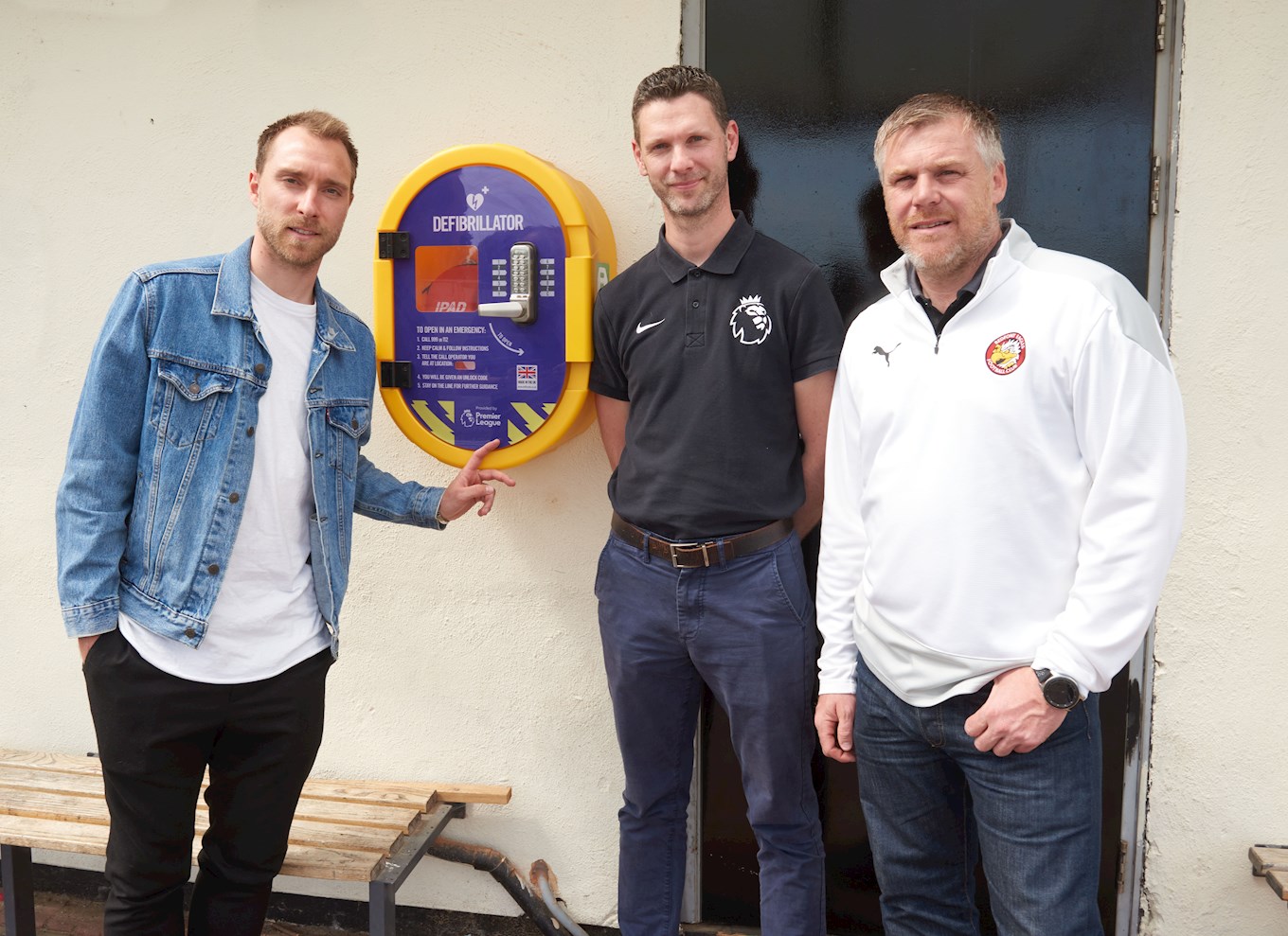 Eriksen Grassroots defibrillators are so important Brentford FC