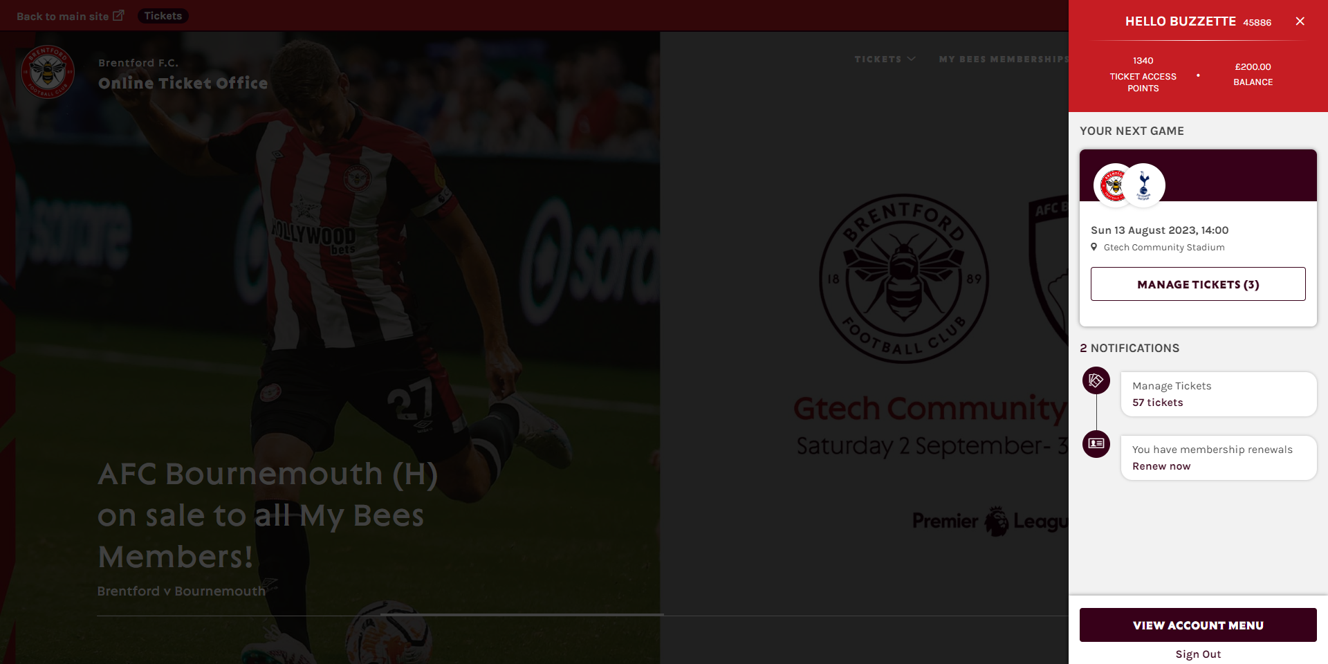 AFCB - Official Club Website