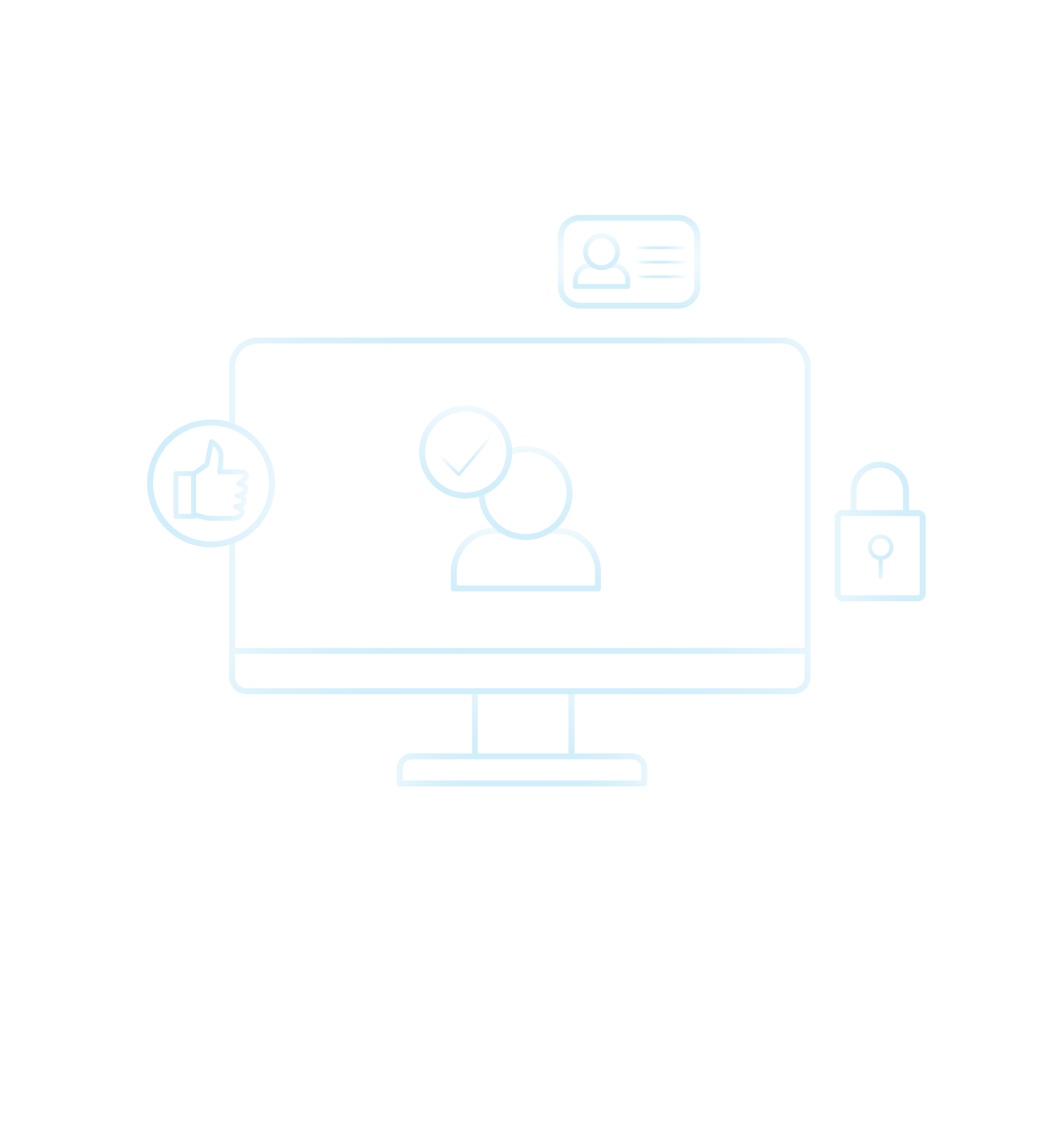 A computer with multiple identity technologies
