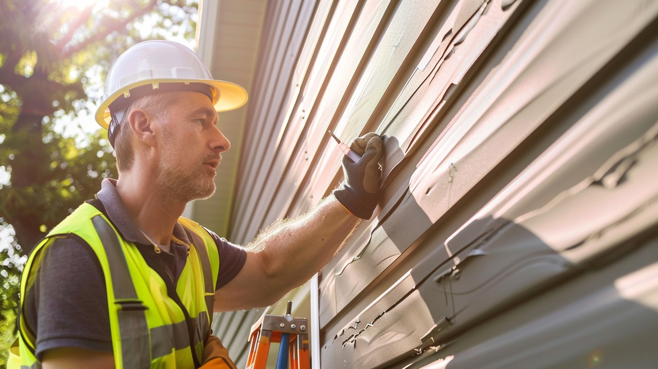 best aluminum siding repair