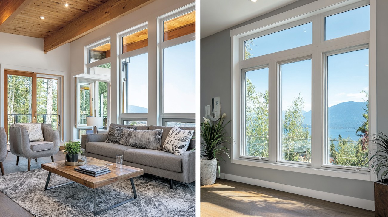 vinyl vs fiberglass windows photo