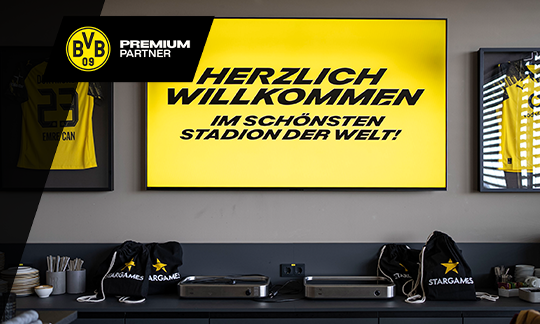 VIP beim BVB - Welcome