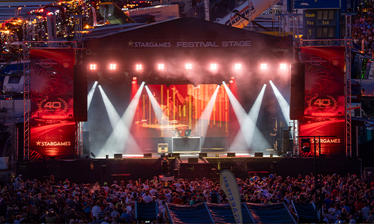 StarGames Bühne