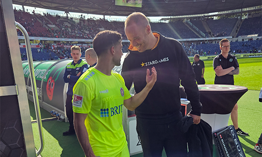 Max Hopp zu Gast bei Hannover 96