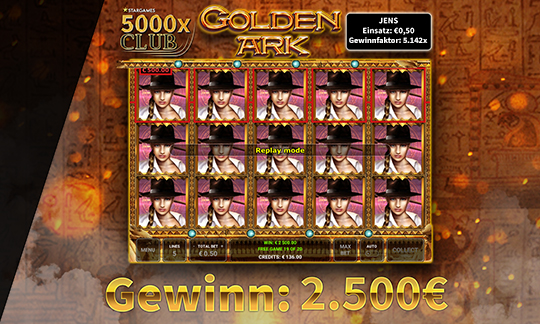 Jens5000x Club winning goldenark