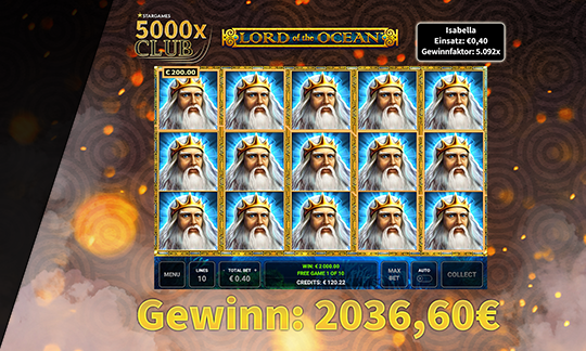 5000x Club StarGames Gewinner Isabella PTS