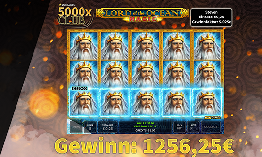 Steven Gewinn 5000x Club StarGames