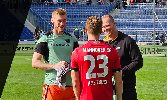 Max Hopp und Hannover 96 match PTS