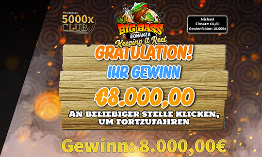 5000x Club Gewinner Michael