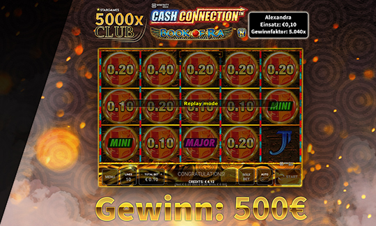 Alexandra5000x Club winning cashconnectionbookofra