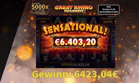 5000x Club StarGames Gewinner Dirk PTS