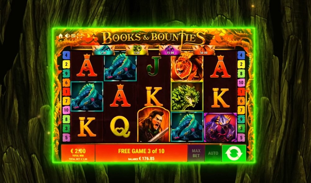 Books and Bounties features