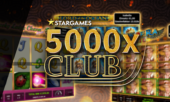 5000x Club Gewinner StarGames PTS