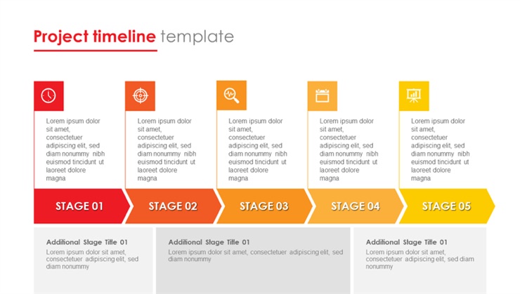 timeline schdule template office