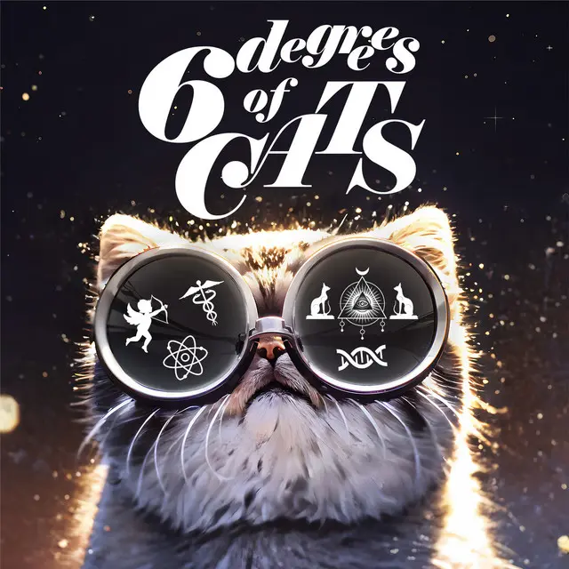 6 Degrees of Cats Spotify Podcast Cover 