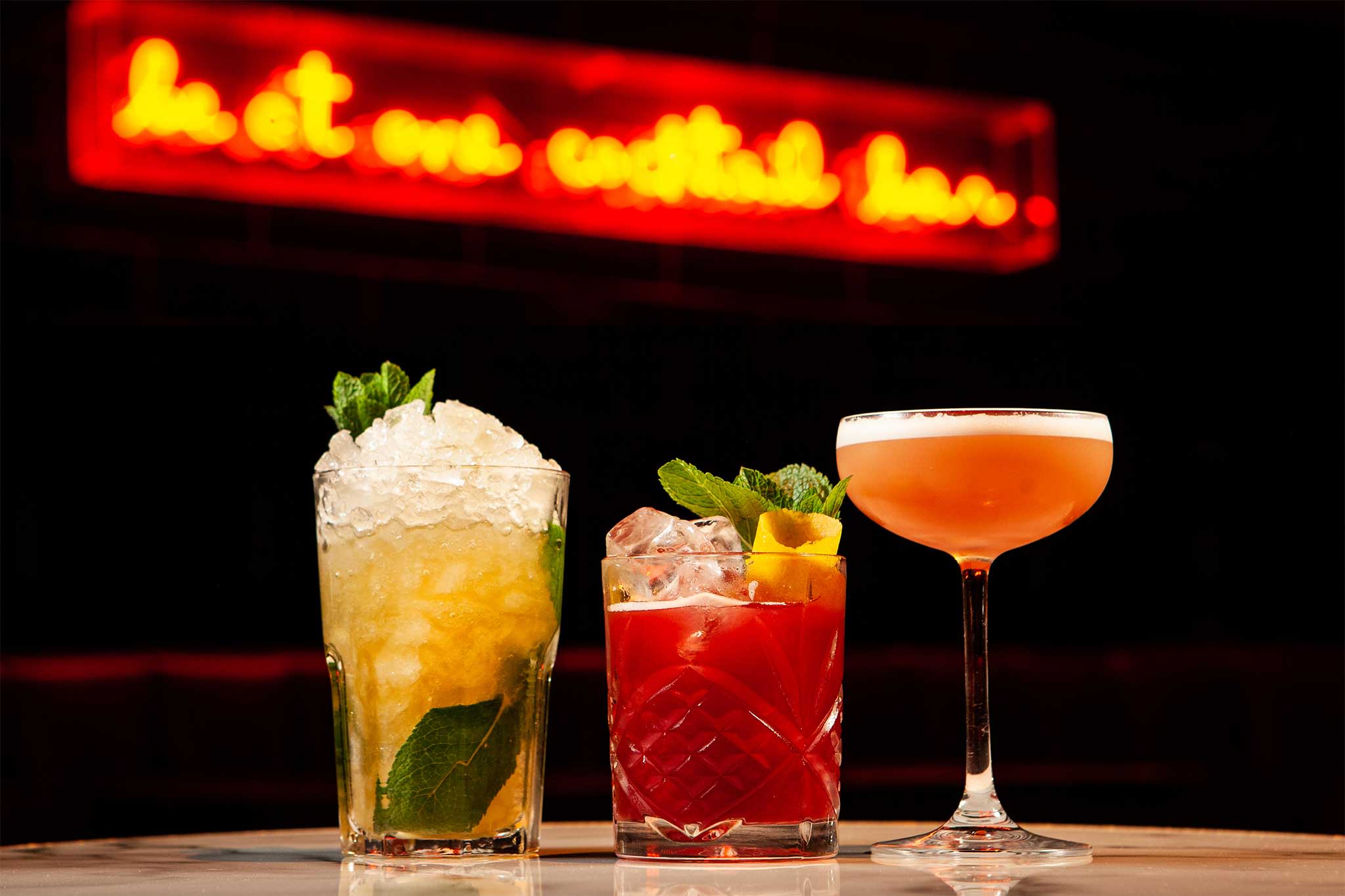 Man, I feel like a cocktail Be At One Cocktail Bars