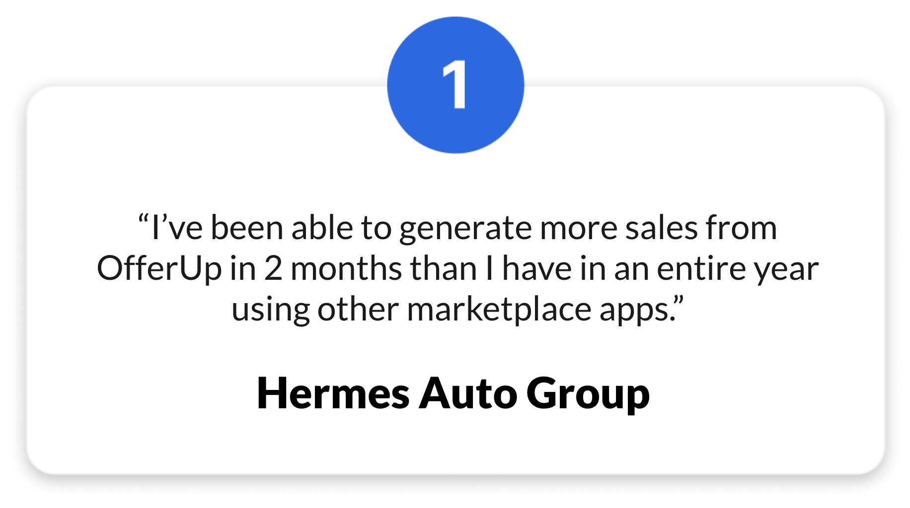 Motors Testimonial - Hermes Auto Group