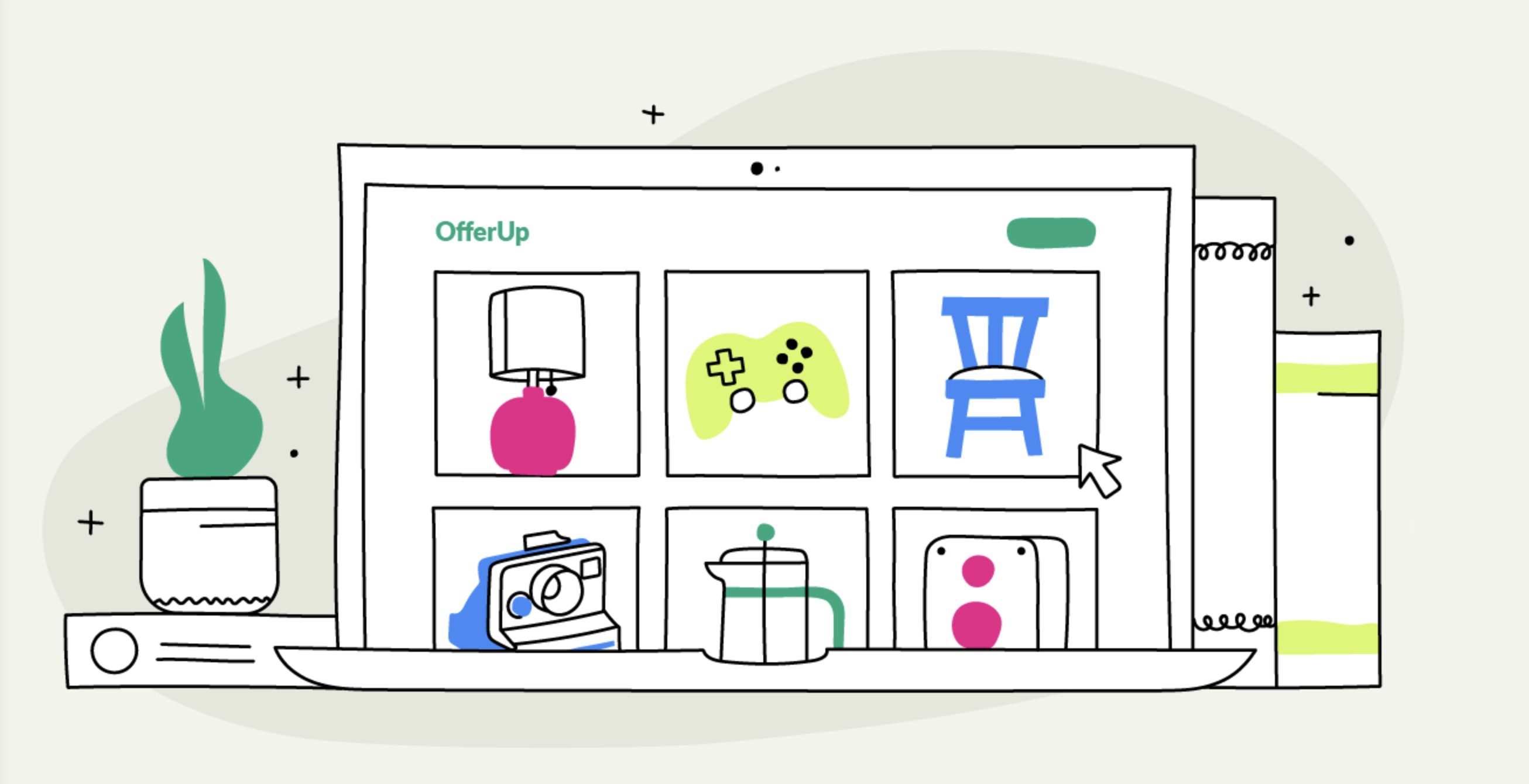 Illustrated Desktop App