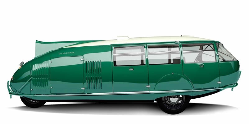 Dynamixion car by Buckminster Fuller 1933 (side views)