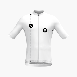 Fahrradtrikot mit Vollflächendruck