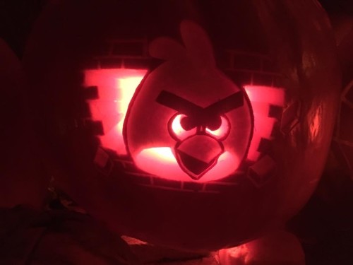 Angry Birds Pumpkin Carving