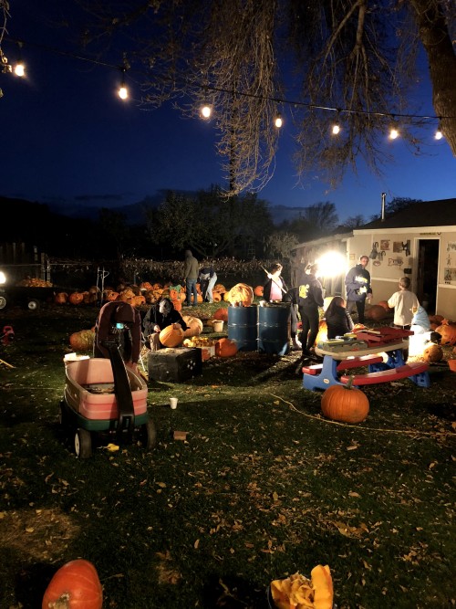 Pumpkin Carving Party 2018