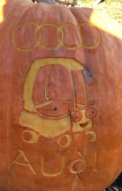 Audi Pumpkin Carving