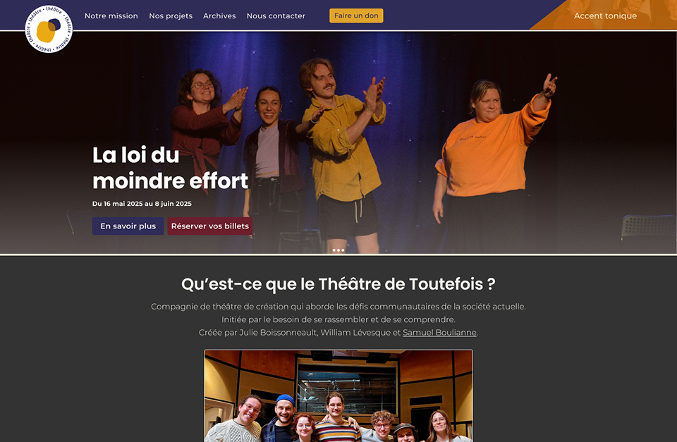 Théâtre de Toutetois - COVER