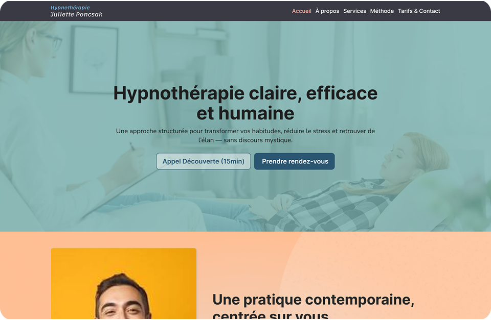 Hypnotherapie - Juliette Poncsak