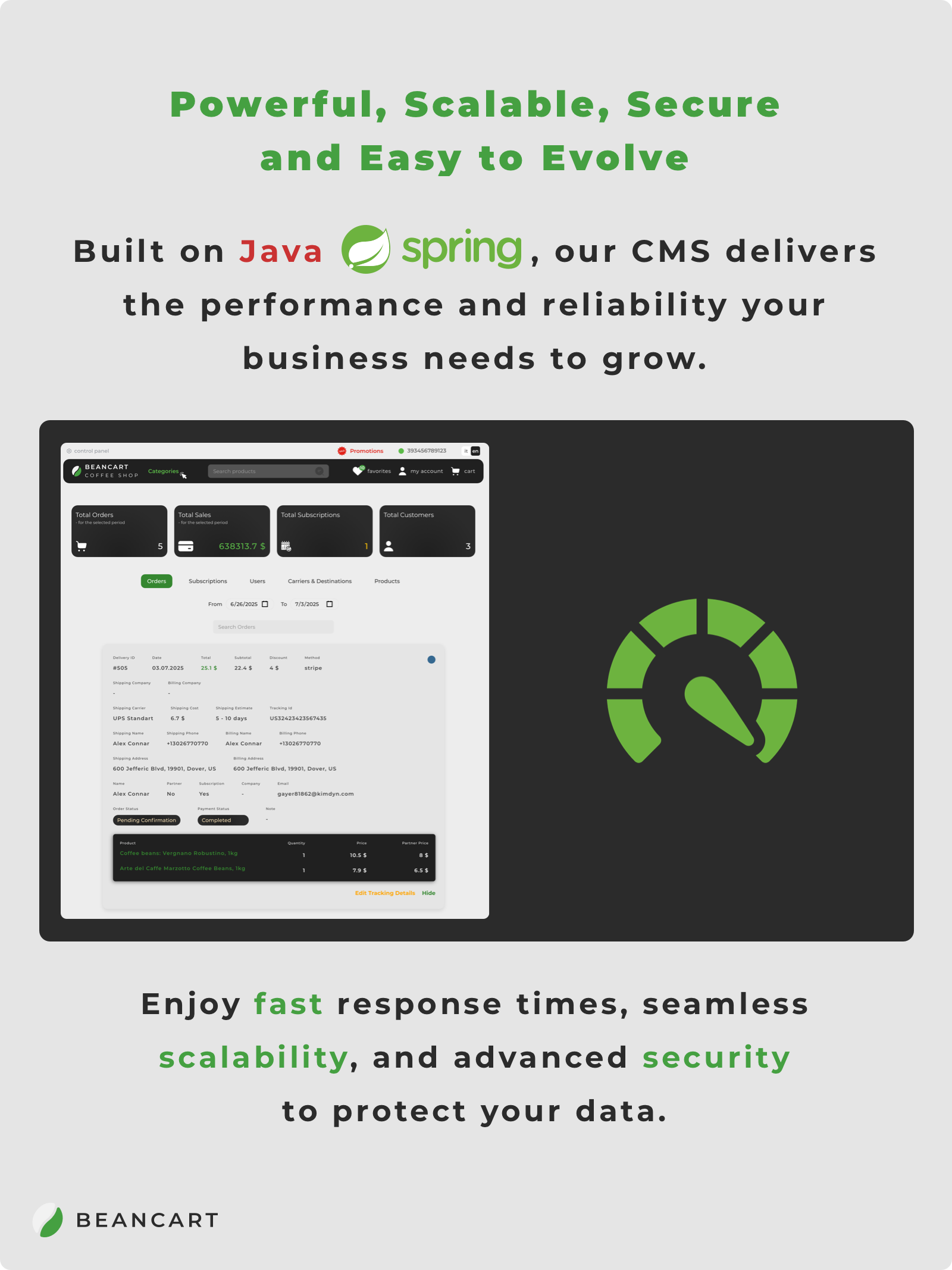 Powerful, Scalable, Secure and Easy to Evolve