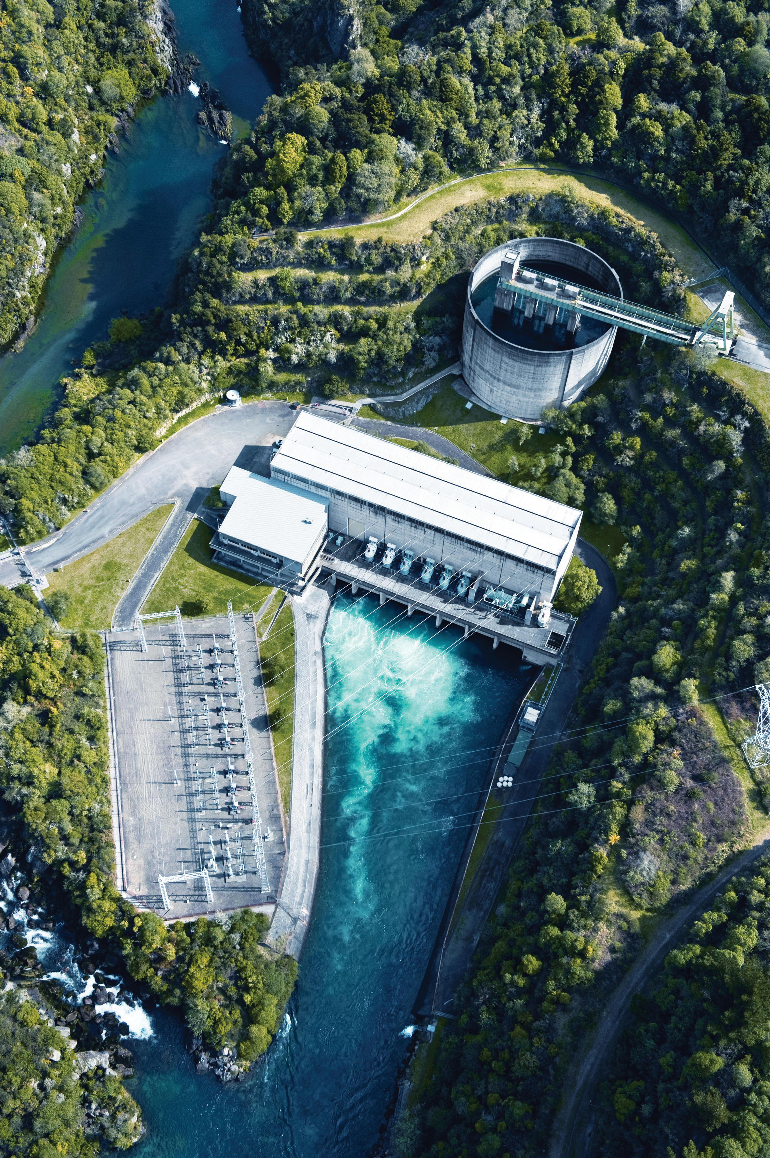 New Zealand hydro-dams Aratiatia