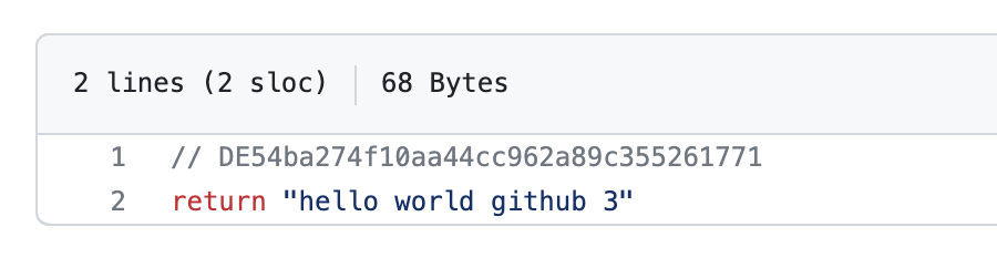 github file with data element id