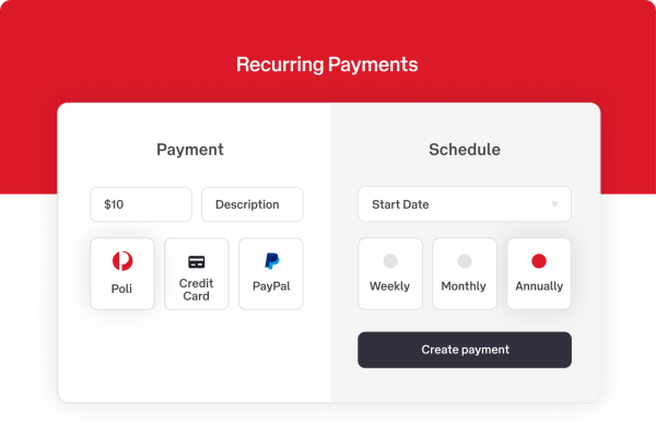 Accept recurring payments online. Recurring payment gateway and automated billing by Australia Post. Recurring payment Gateway.