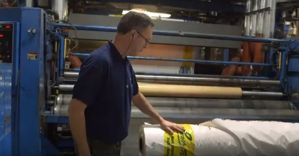 A staff member inside IPG's facility.