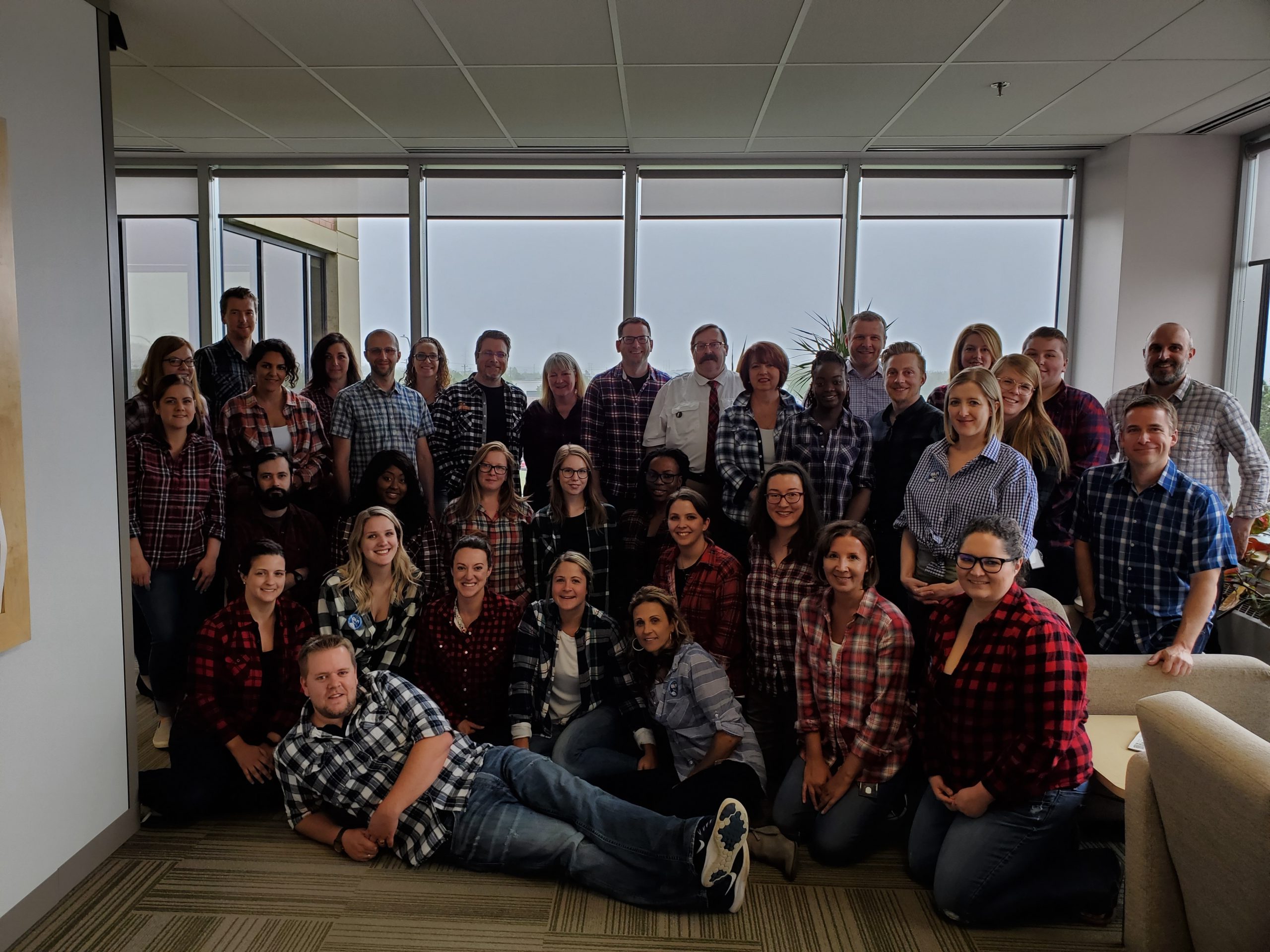 E1 staff_Plaid for Dad event (1)