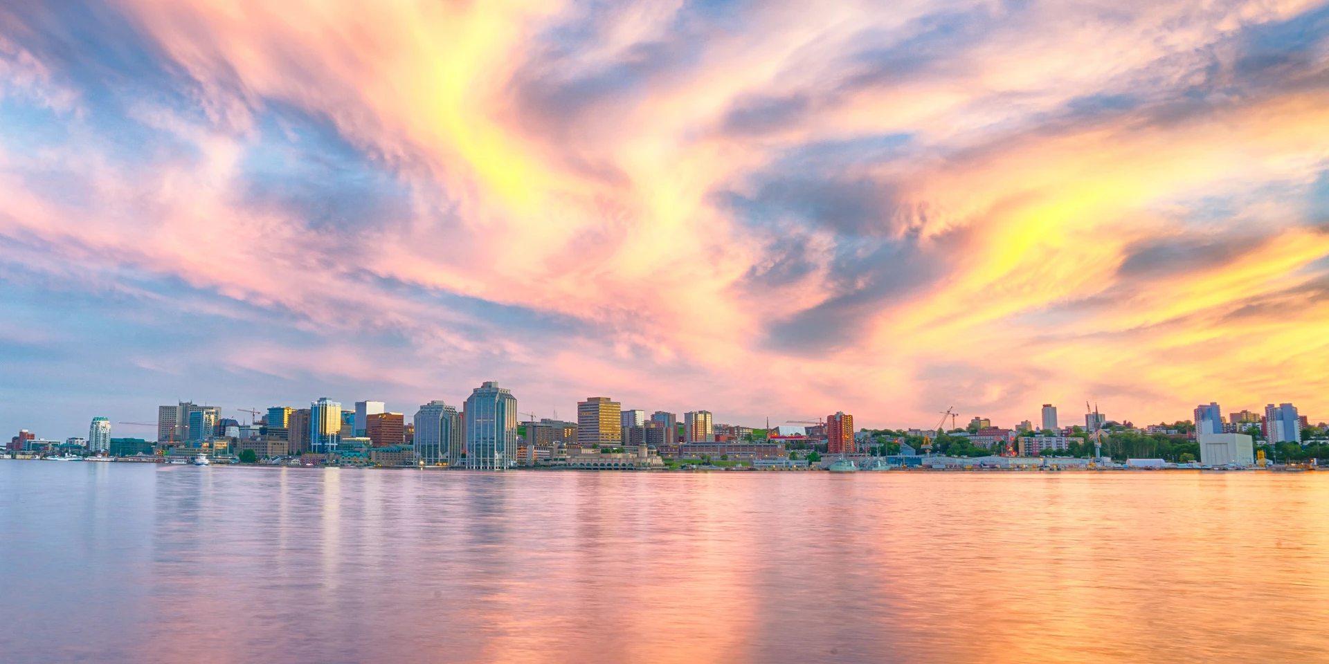 Halifax Skyline at Sunset