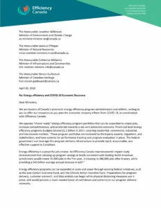 Letter to Ministers page 1