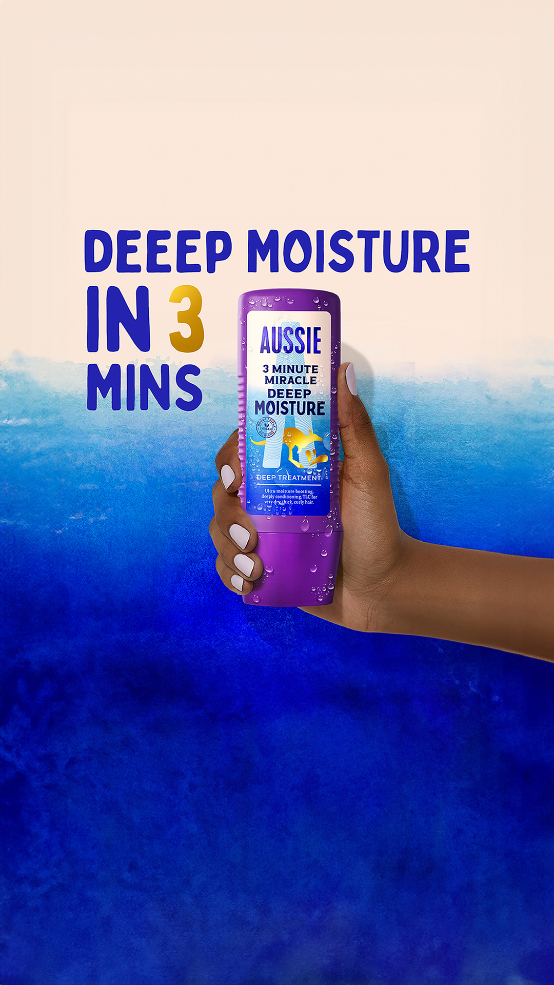Aussie 3 Minute Miracle Deeep Moisture Deep Treatment Hair Mask