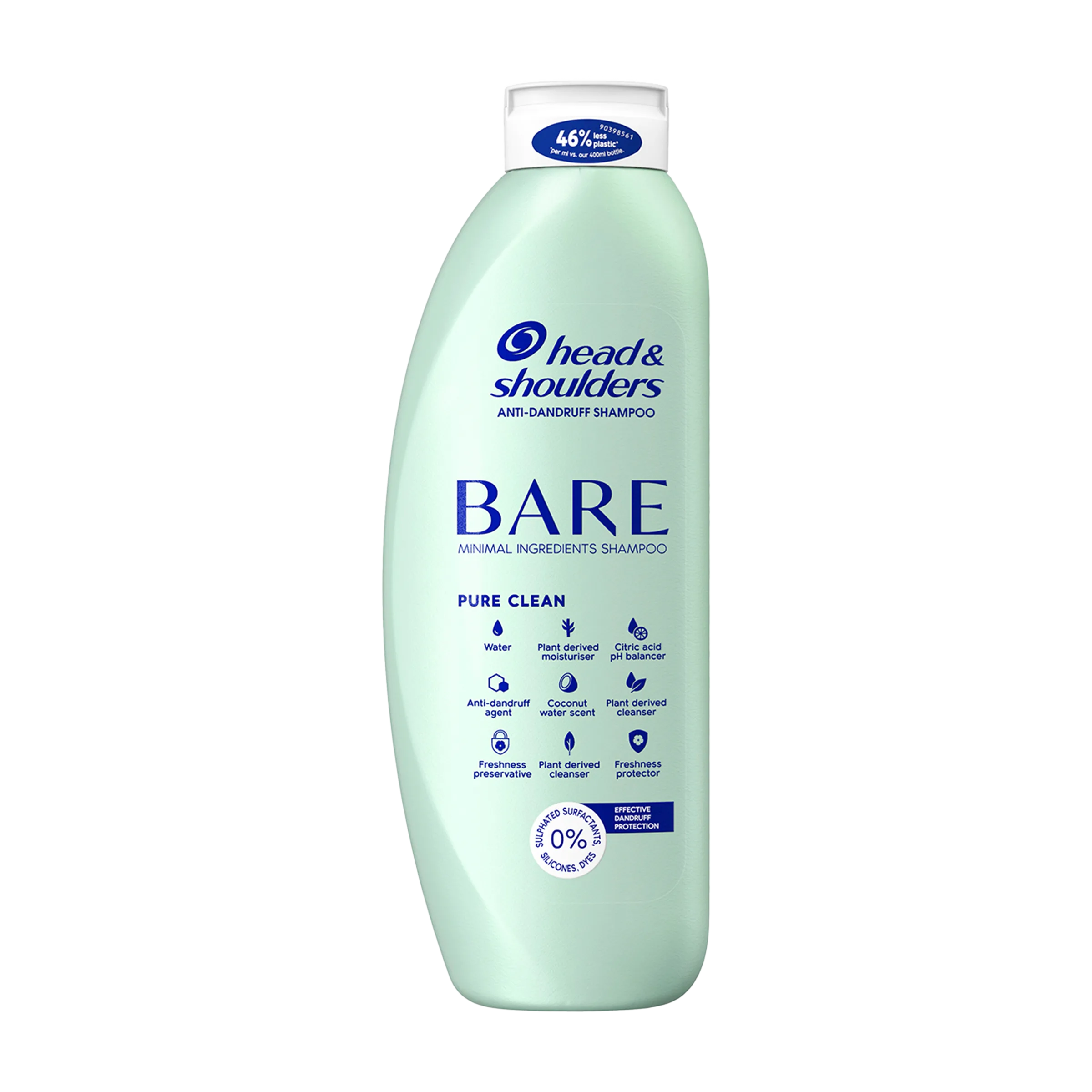 Head & Shoulders Bare Pure Clean Anti-Dandruff Shampoo