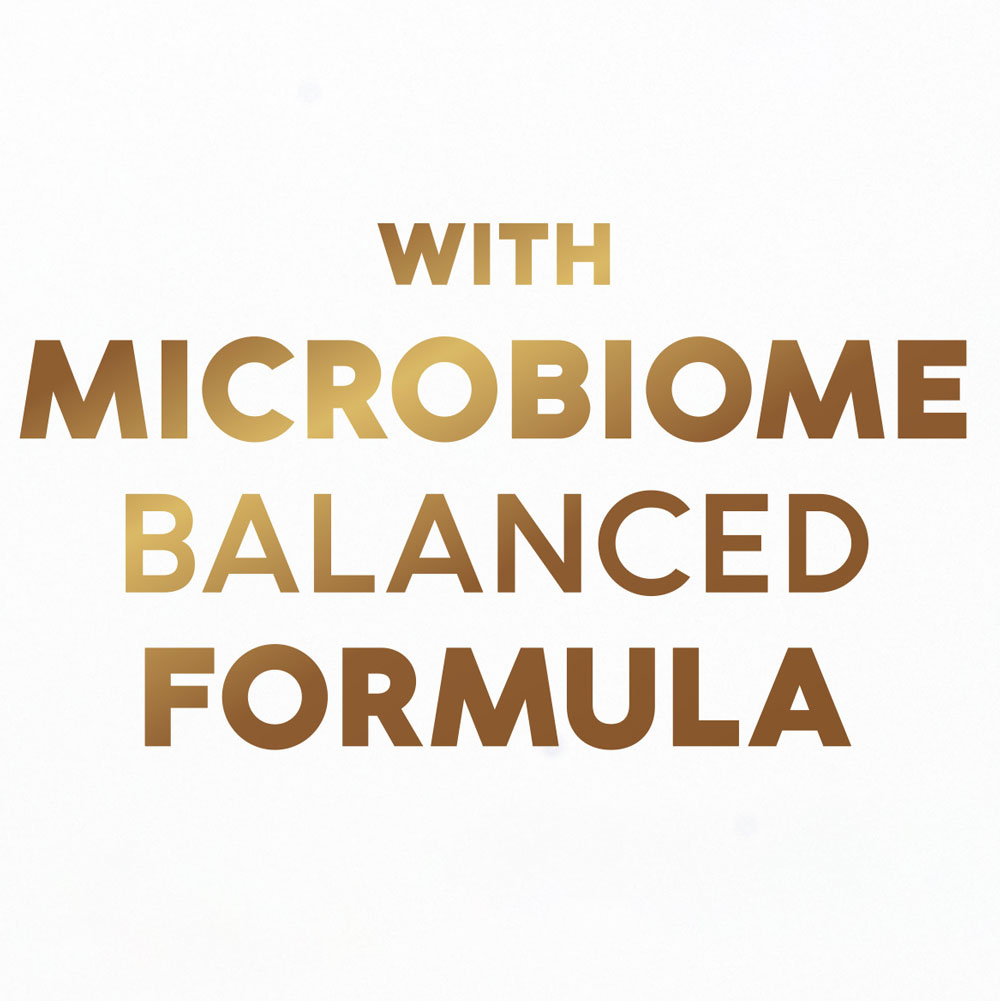 With Microbiome Balanced Formula