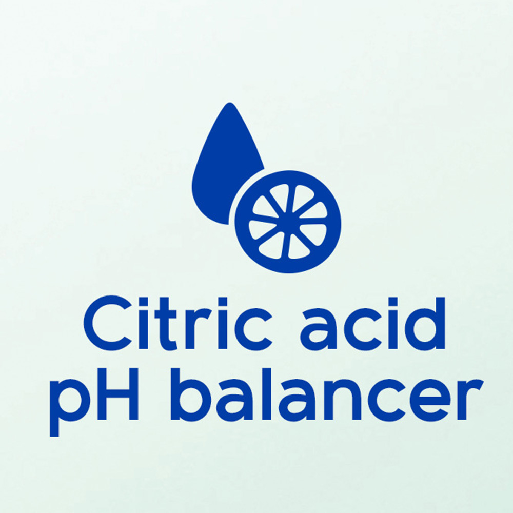 Citric acid ph balancer