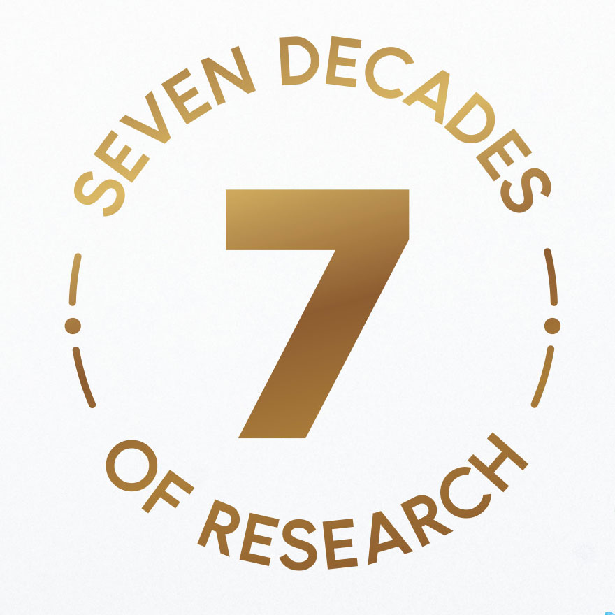 7 decades of research