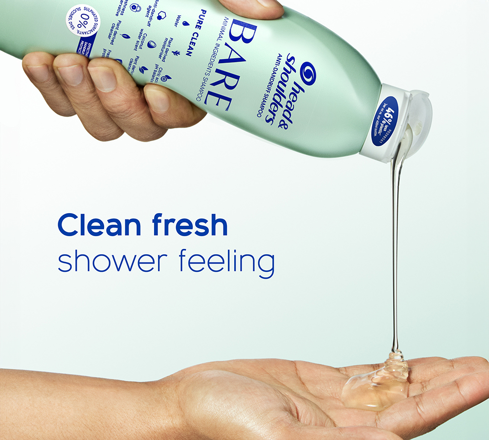 Head & Shoulders Bare Pure Clean Anti-Dandruff Shampoo