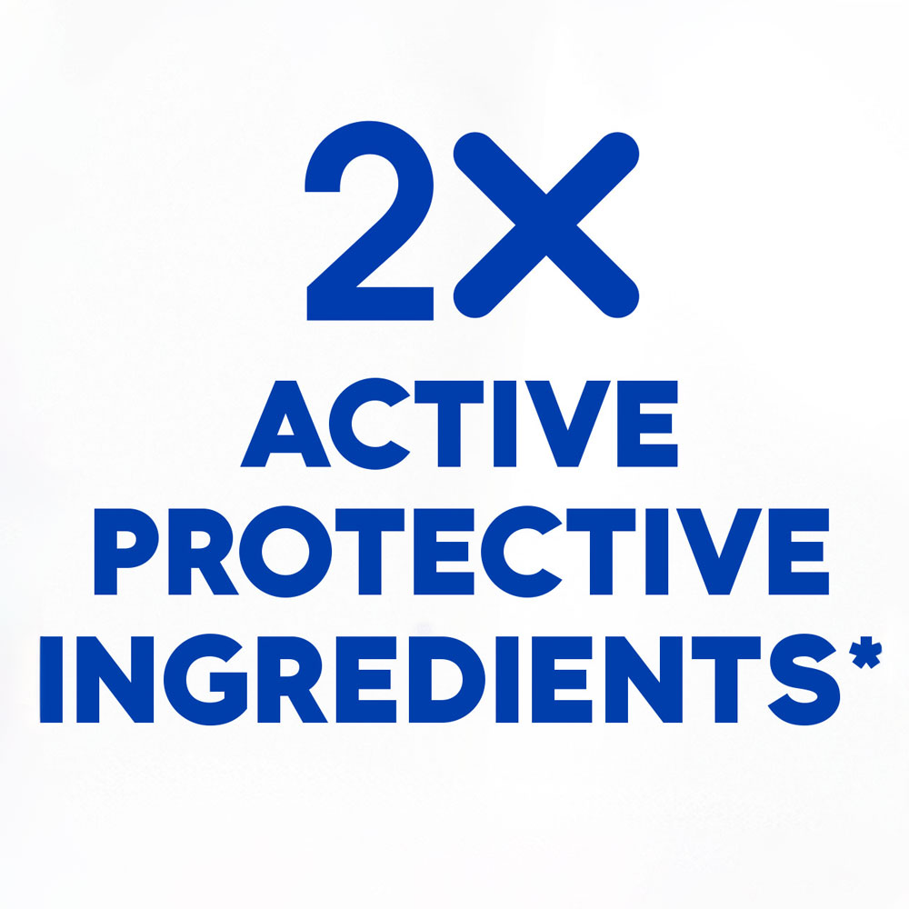 2x active protective ingredients*