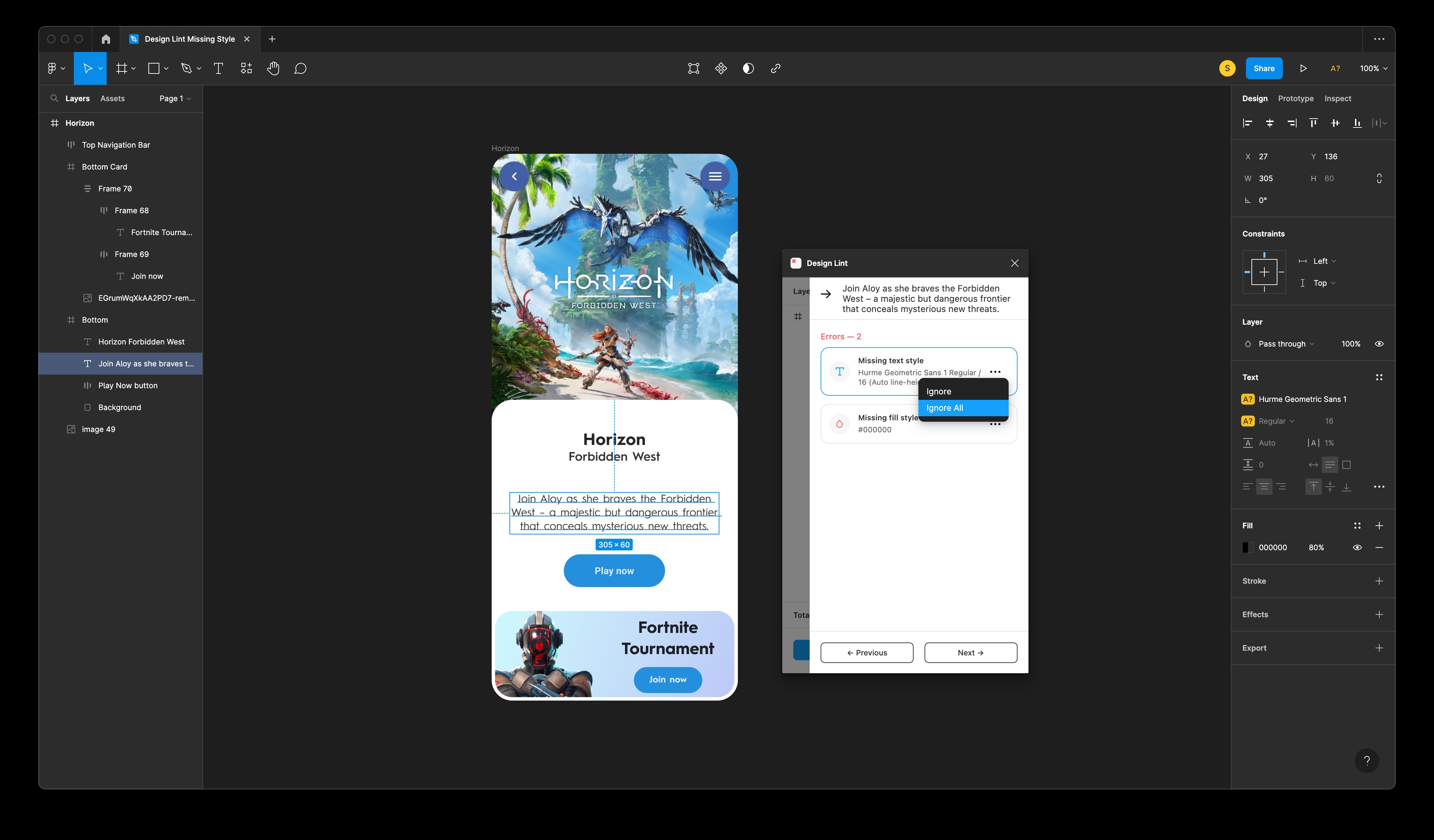 Design Lint Missing Style image 10