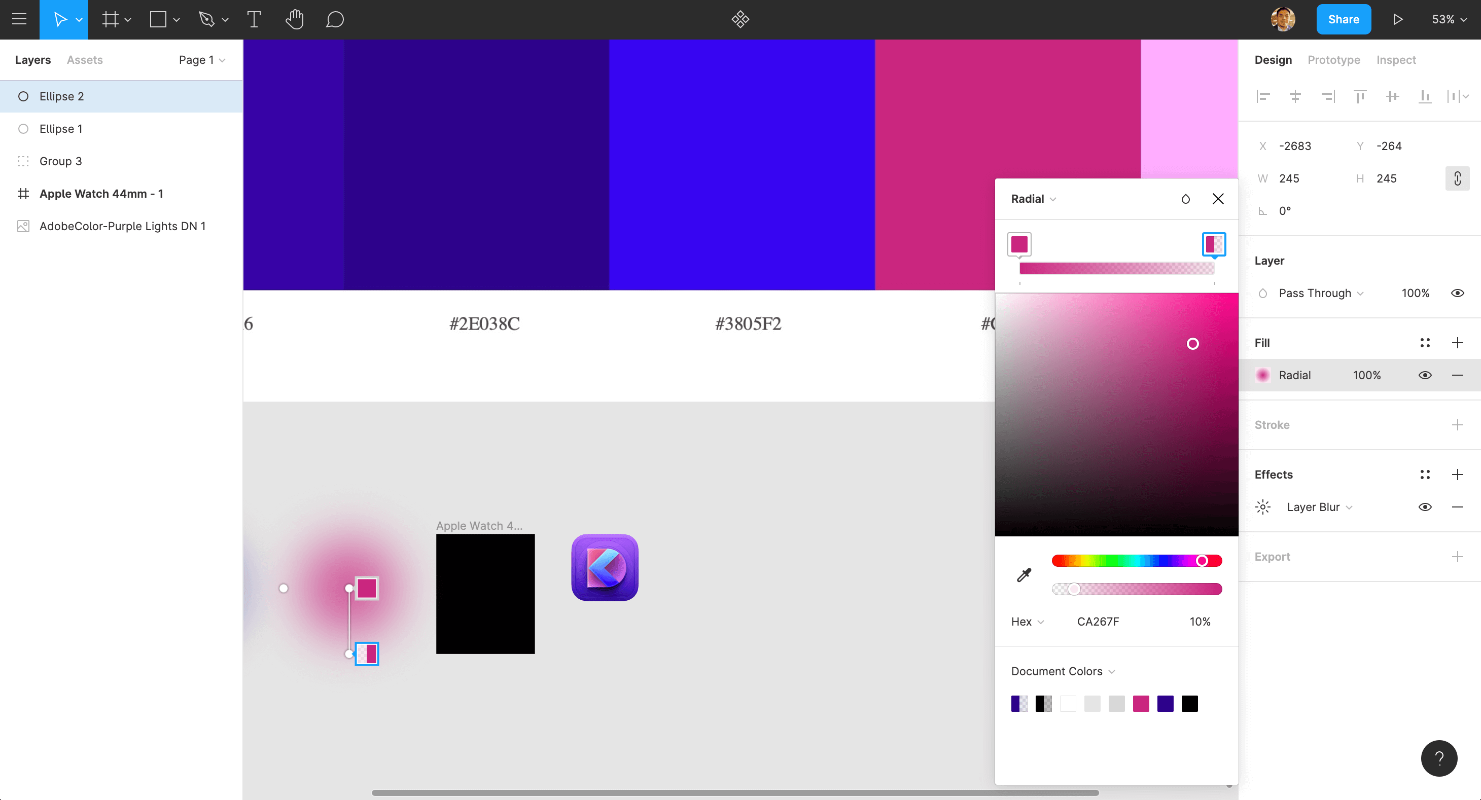 color ui swatches