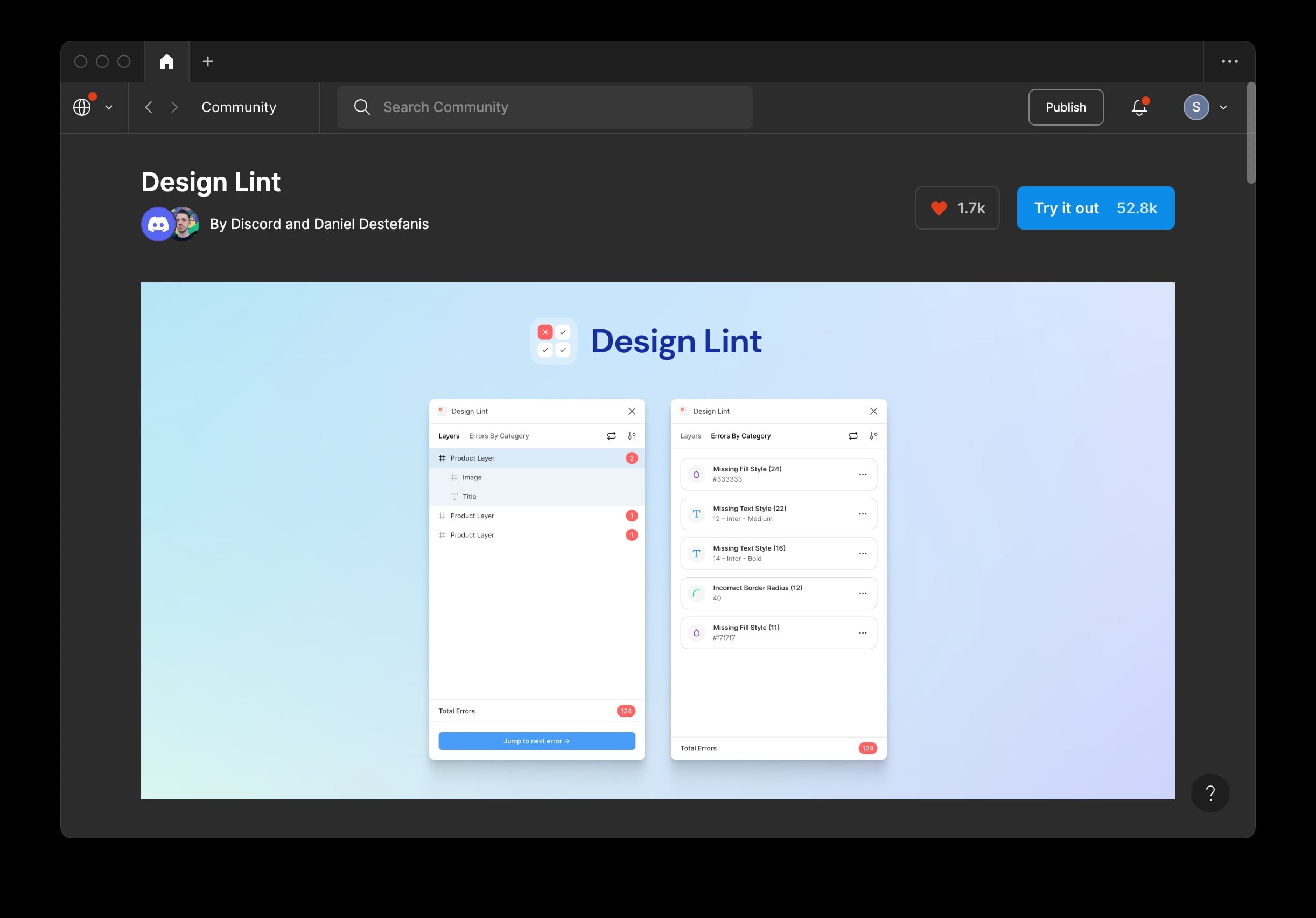 Design Lint Missing Style - Figma Handbook - Design+Code