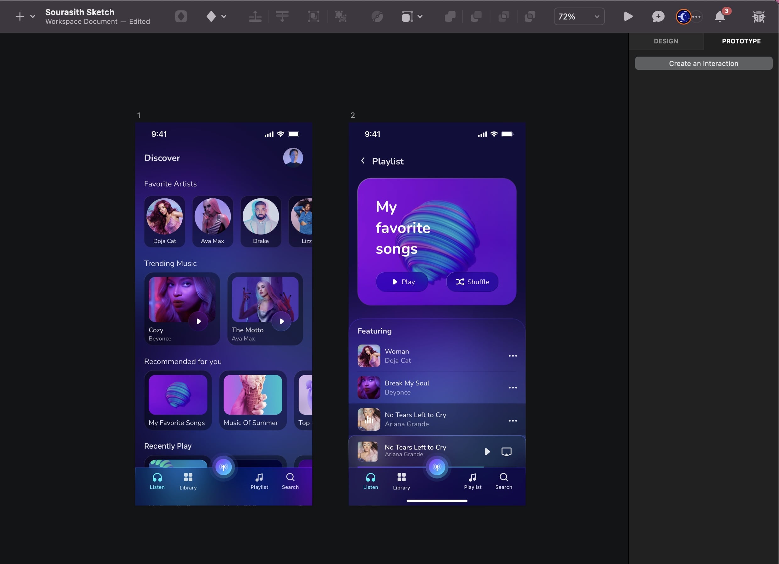 Overlays and Mirror App - UI Design for iOS, Android and Web in Sketch ...