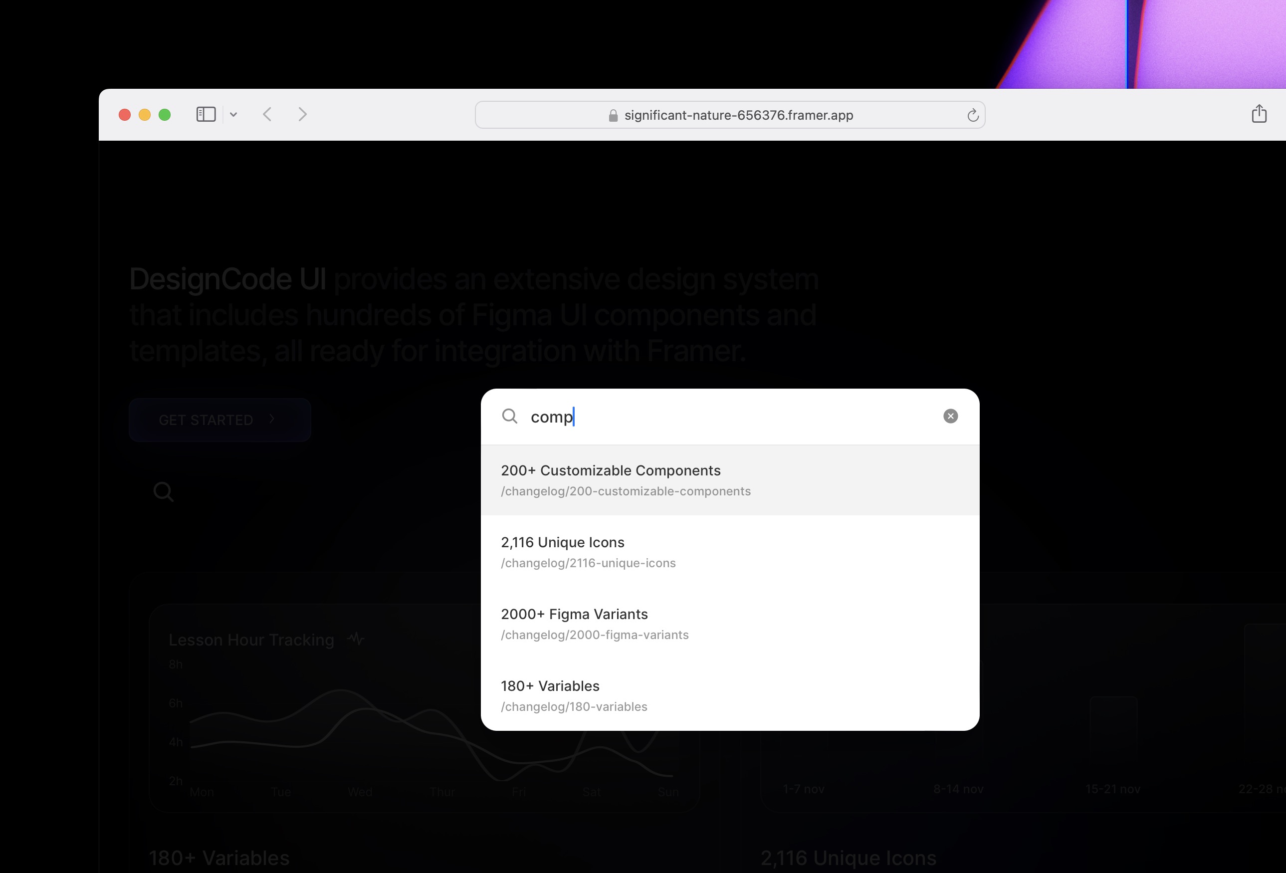 Search and Navigation - Master No-Code Web Design with Framer - Design+Code