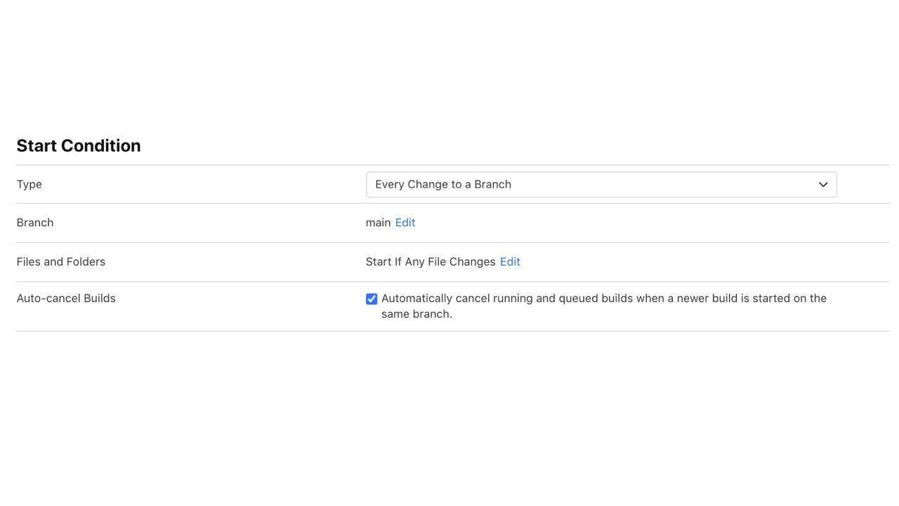 XcodeCloudStartCondition